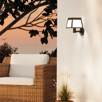 Eglo - Ηλιακό φωτιστικό τοίχου LED με αισθητήρα LED/7,5W/3,7V IP44