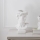 Eglo - Κεραμικό βάζο 26x16 cm λευκό