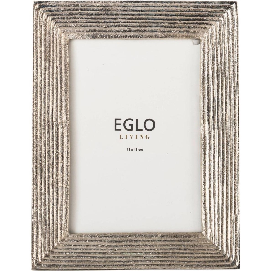 Eglo - Κορνίζα για φωτογραφία 13x18 cm ασημί