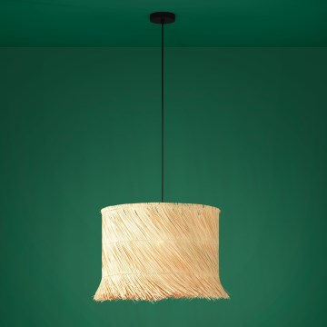 Eglo - Κρεμαστό φωτιστικό οροφής 1xE27/40W/230V rattan