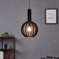 Eglo - Κρεμαστό φωτιστικό οροφής 1xE27/40W/230V διάμετρος 31 cm μαύρο