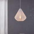 Eglo - Κρεμαστό φωτιστικό οροφής 1xE27/40W/230V διάμετρος 33,5 cm λευκό