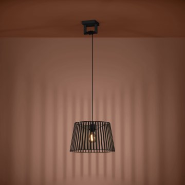 Eglo - Κρεμαστό φωτιστικό οροφής 1xE27/40W/230V μαύρο
