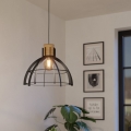 Eglo - Κρεμαστό φωτιστικό οροφής 1xE27/40W/230V μαύρο