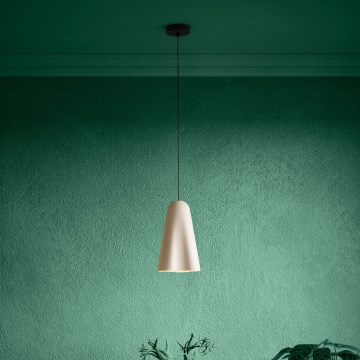 Eglo - Κρεμαστό φωτιστικό οροφής 1xE27/40W/230V μπεζ