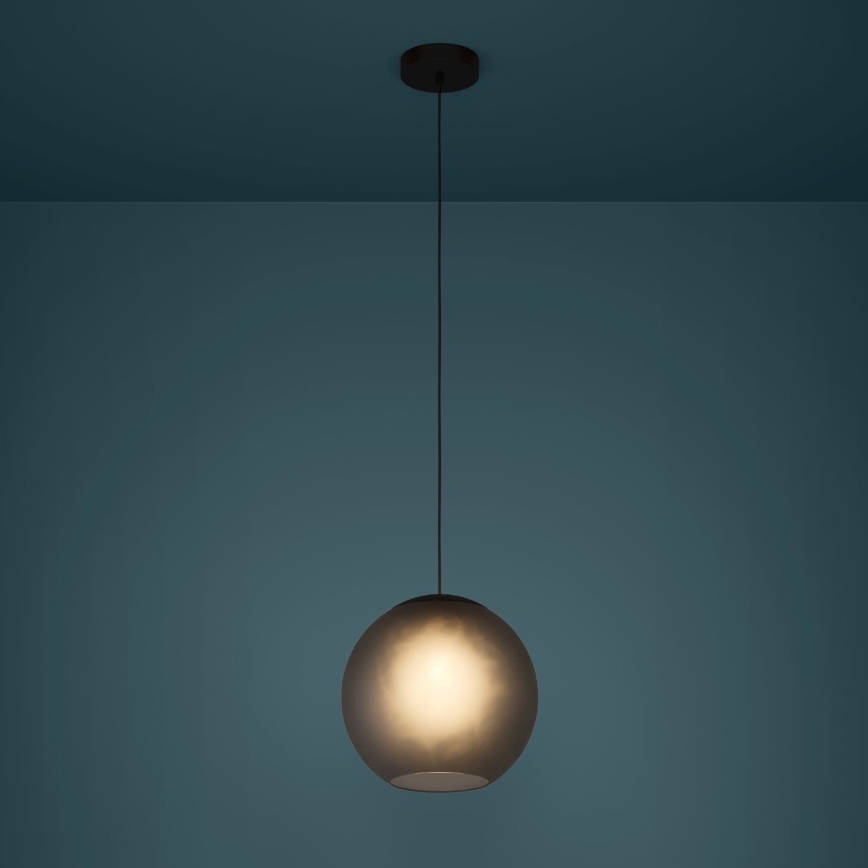 Eglo - Κρεμαστό φωτιστικό οροφής 1xE27/40W/230V φιμέ
