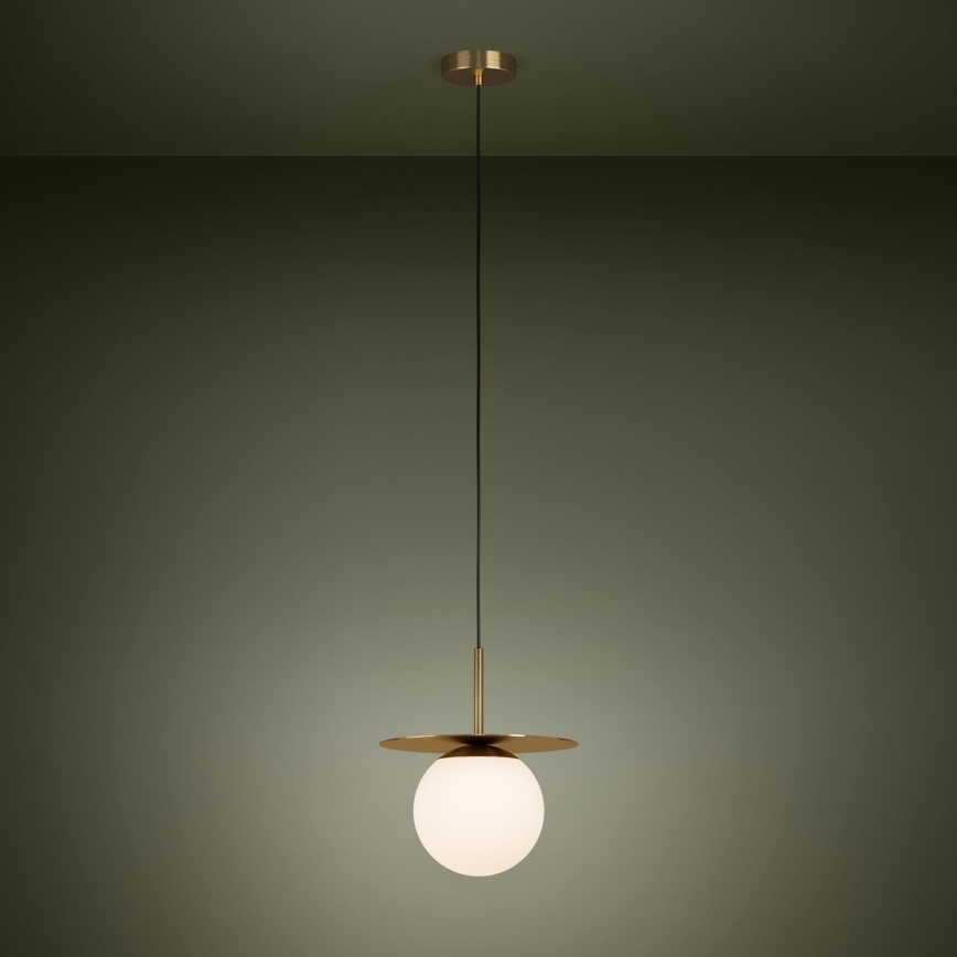 Eglo - Κρεμαστό φωτιστικό οροφής 1xE27/40W/230V χρυσό