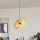 Eglo - Κρεμαστό φωτιστικό οροφής 1xE27/40W/230V χρυσό