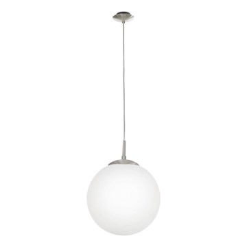EGLO - Κρεμαστό φωτιστικό οροφής 1xE27/60W/230V διάμετρος 30 cm λευκό
