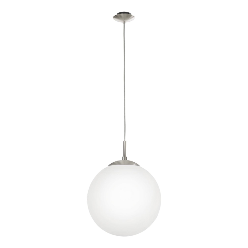EGLO - Κρεμαστό φωτιστικό οροφής 1xE27/60W/230V διάμετρος 30 cm λευκό
