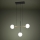 Eglo - Κρεμαστό φωτιστικό οροφής 3xE14/40W/230V χρυσό/μαύρο