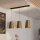 Eglo - Κρεμαστό φωτιστικό οροφής 3xE27/25W/230V χρυσό/ροζ