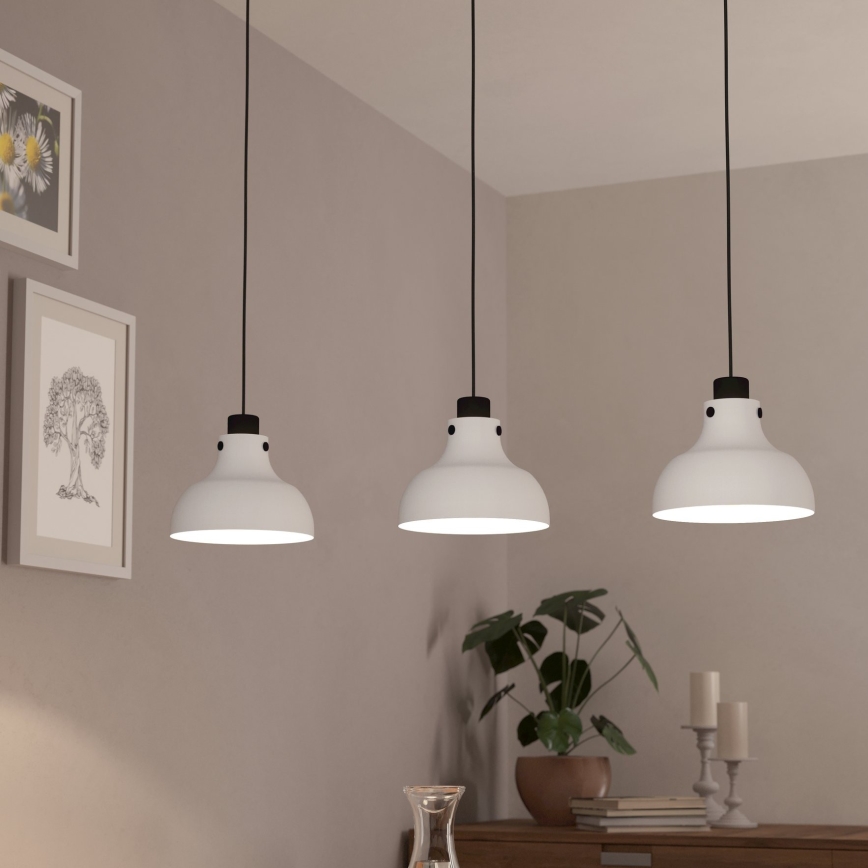 Eglo - Κρεμαστό φωτιστικό οροφής 3xE27/40W/230V