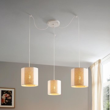 Eglo - Κρεμαστό φωτιστικό οροφής 3xE27/40W/230V spider
