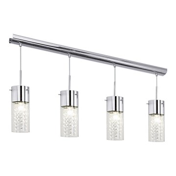 Eglo - Κρεμαστό φωτιστικό οροφής 4xE14/60W/230V