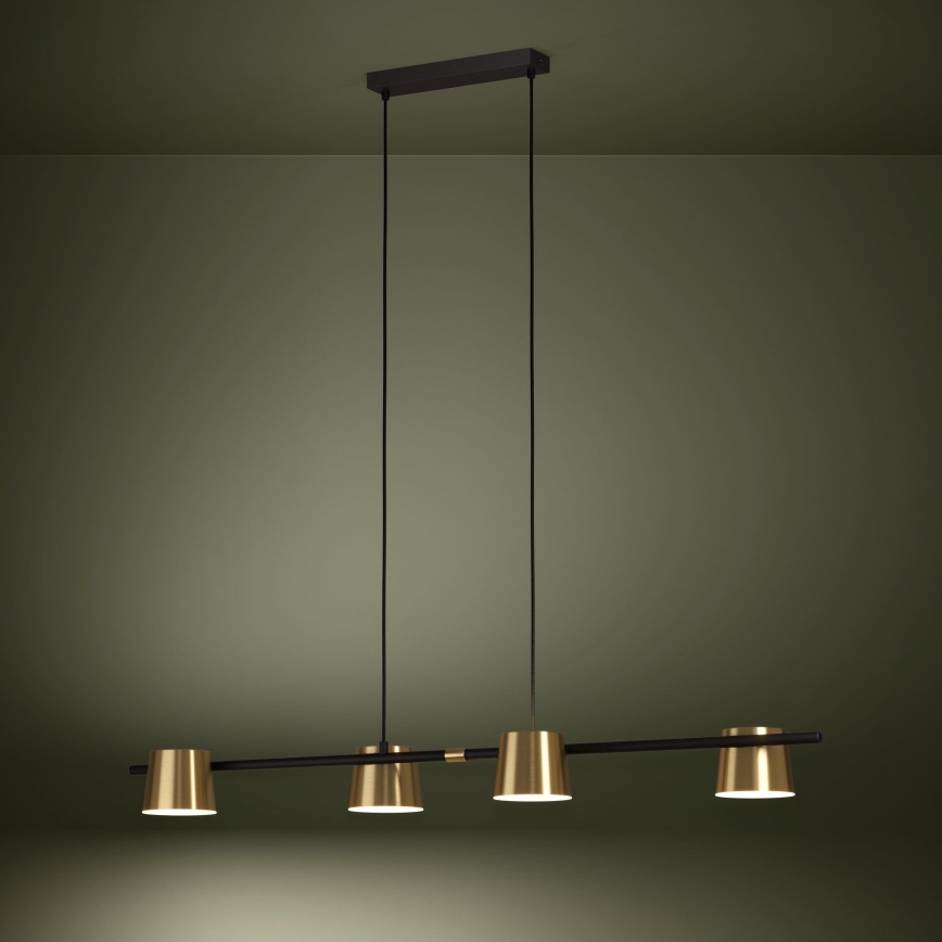 Eglo -  Κρεμαστό φωτιστικό οροφής LED 4xGU10/4,6W/230V 3000K χρυσό