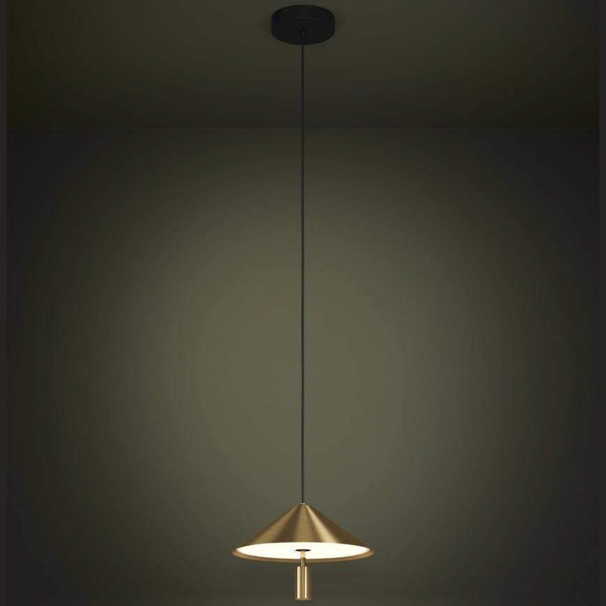 Eglo -  Κρεμαστό φωτιστικό οροφής LED LED/12W/230V 3000K χρυσό