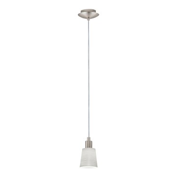 Eglo -  Κρεμαστό φωτιστικό οροφής LED MY CHOICE 1xE14/4W/230V  ματ χρώμιο/κρεμ