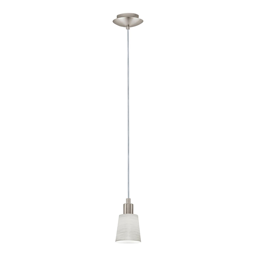 Eglo -  Κρεμαστό φωτιστικό οροφής LED MY CHOICE 1xE14/4W/230V  ματ χρώμιο/κρεμ