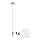 Eglo -  Κρεμαστό φωτιστικό οροφής LED MY CHOICE 1xE14/4W/230V  ματ χρώμιο/λευκό
