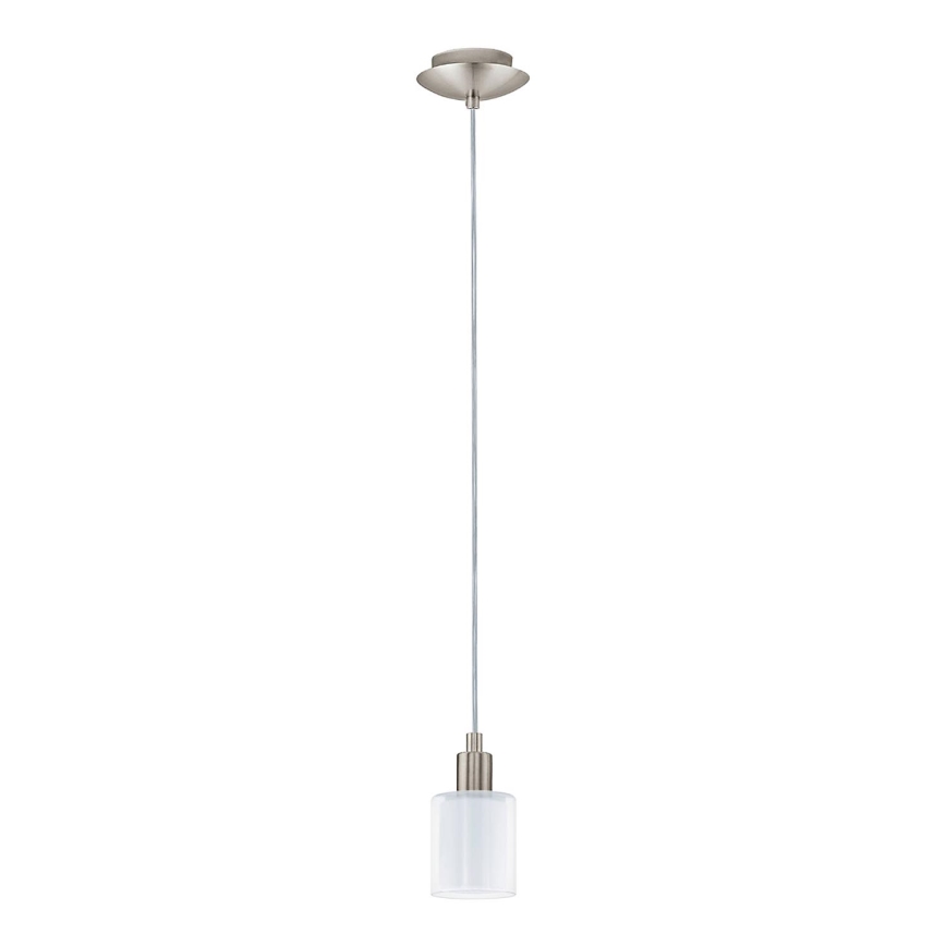 Eglo -  Κρεμαστό φωτιστικό οροφής LED MY CHOICE 1xE14/4W/230V  ματ χρώμιο/λευκό