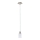 Eglo -  Κρεμαστό φωτιστικό οροφής LED MY CHOICE 1xE14/4W/230V  ματ χρώμιο/λευκό
