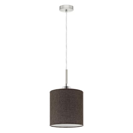 Eglo -  Κρεμαστό φωτιστικό οροφής LED TUNJA 1xE27/60W/230V καφέ