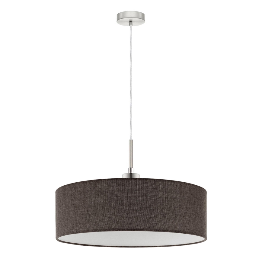Eglo -  Κρεμαστό φωτιστικό οροφής LED TUNJA 1xE27/60W/230V καφέ