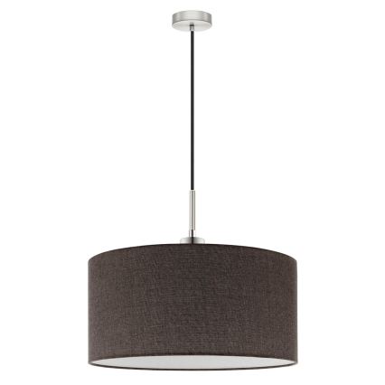 Eglo -  Κρεμαστό φωτιστικό οροφής LED TUNJA 1xE27/60W/230V καφέ