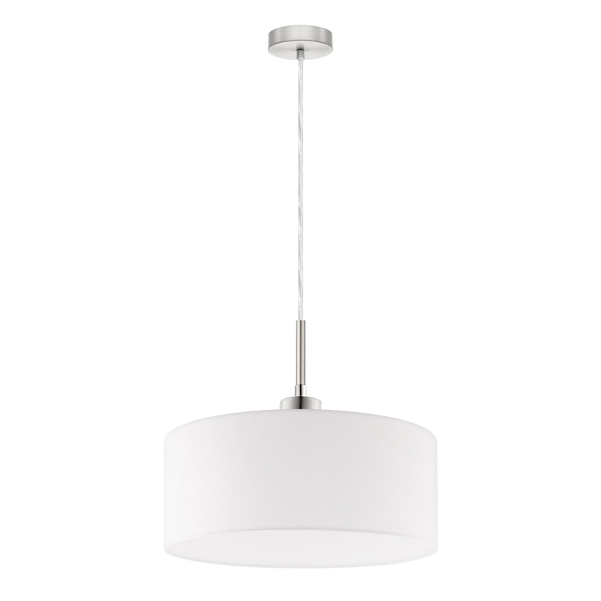 Eglo -  Κρεμαστό φωτιστικό οροφής LED TUNJA 1xE27/60W/230V λευκό