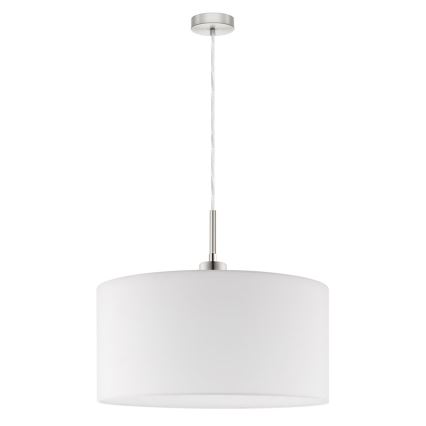 Eglo -  Κρεμαστό φωτιστικό οροφής LED TUNJA 1xE27/60W/230V λευκό