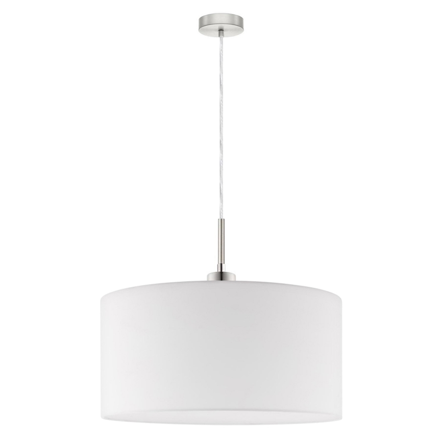 Eglo -  Κρεμαστό φωτιστικό οροφής LED TUNJA 1xE27/60W/230V λευκό
