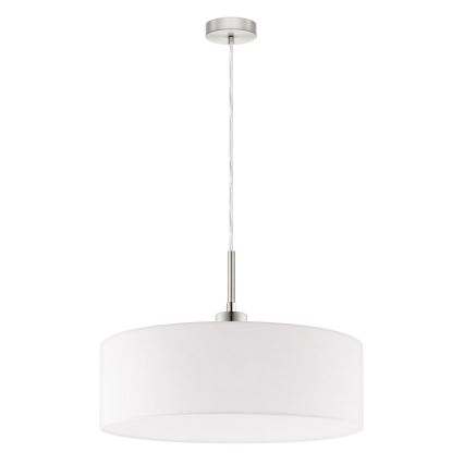 Eglo -  Κρεμαστό φωτιστικό οροφής LED TUNJA 1xE27/60W/230V λευκό