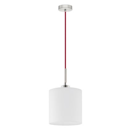 Eglo -  Κρεμαστό φωτιστικό οροφής LED TUNJA 1xE27/60W/230V λευκό