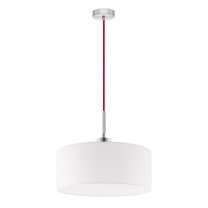 Eglo -  Κρεμαστό φωτιστικό οροφής LED TUNJA 1xE27/60W/230V λευκό