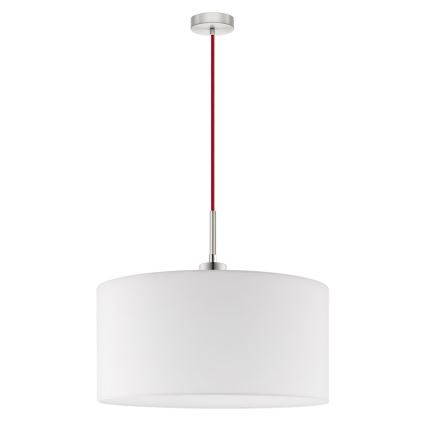 Eglo -  Κρεμαστό φωτιστικό οροφής LED TUNJA 1xE27/60W/230V λευκό