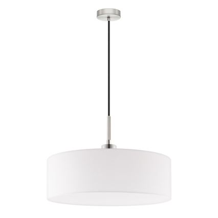 Eglo -  Κρεμαστό φωτιστικό οροφής LED TUNJA 1xE27/60W/230V λευκό