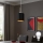 Eglo -  Κρεμαστό φωτιστικό οροφής LED TUNJA 1xE27/60W/230V μαύρο