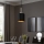 Eglo -  Κρεμαστό φωτιστικό οροφής LED TUNJA 1xE27/60W/230V μαύρο