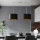 Eglo -  Κρεμαστό φωτιστικό οροφής LED TUNJA 2xE27/60W/230V μαύρο