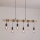 Eglo - Κρεμαστό φωτιστικό οροφής  TOWNSHEND 6xE27/60W/230V - FSC πιστοποιημένο