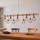 Eglo -Κρεμαστό φωτιστικό οροφής TOWNSHEND 9xE27/60W/230V - FSC πιστοποιημένο