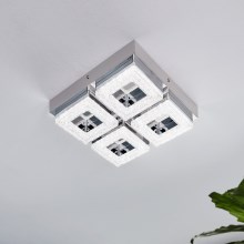 Eglo - Κρυστάλλινο φως οροφής LED 4xLED/4W/230V