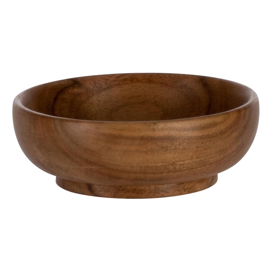 Eglo - Ξύλινο μπωλ διάμετρος 10 cm καφέ