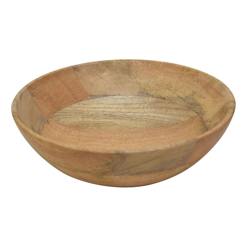 Eglo - Ξύλινο μπωλ διάμετρος 24,5 cm καφέ