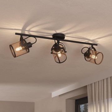 Eglo - Οροφής σποτ φωτιστικό 3xE27/40W/230V