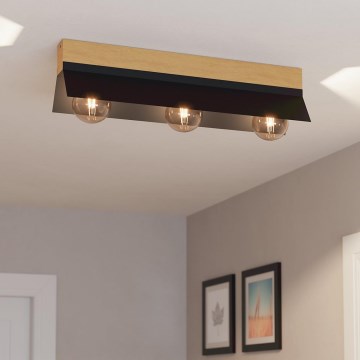 Eglo - Οροφής φωτιστικό 3xE27/40W/230V