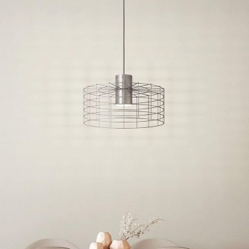Eglo - Πολύφωτο κρεμαστό 1xE27/40W/230V δ. 48 cm ασημί