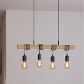 Eglo - Πολύφωτο σε σχοινί TOWNSHEND 4xE27/60W/230V