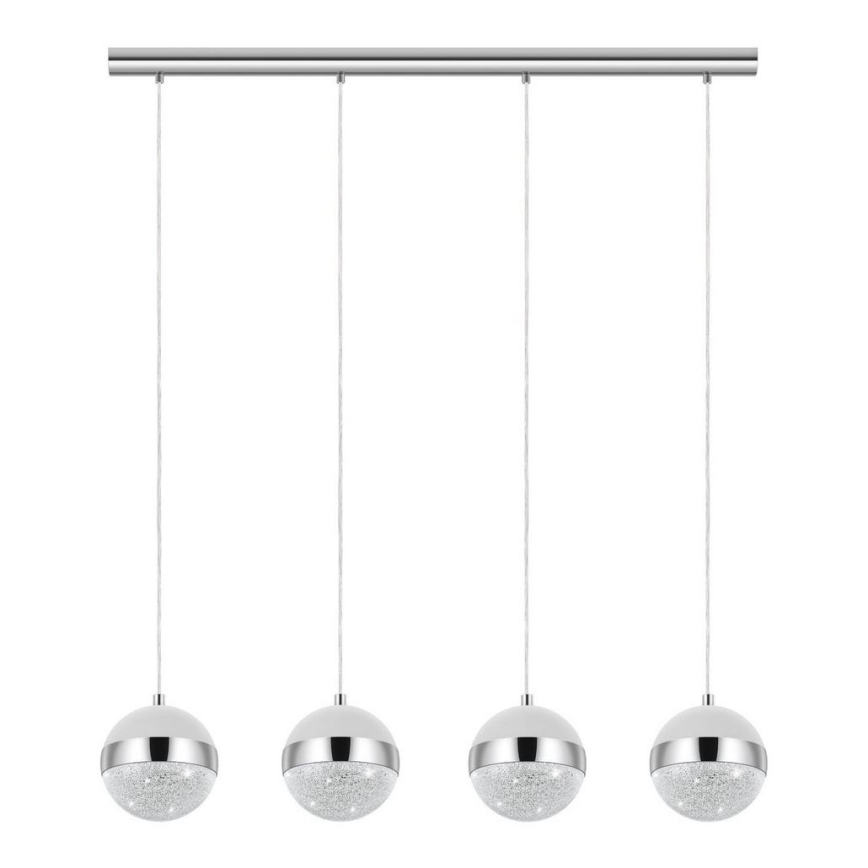 Eglo - Πολύφωτο LED σε σχοινί 4xG9/3W/230V